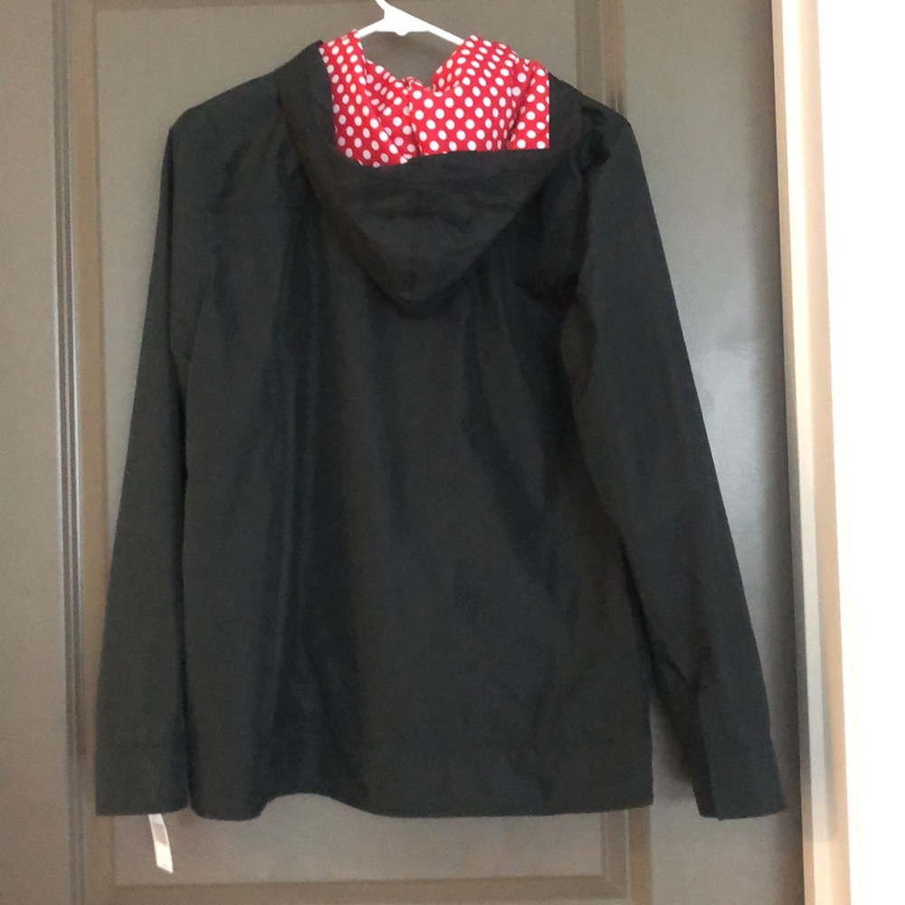 Small Disney Minnie rain jacket zip hoodie black - Picture 6 of 11
